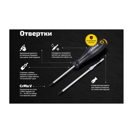 Отвертка Inforce 06-09-68