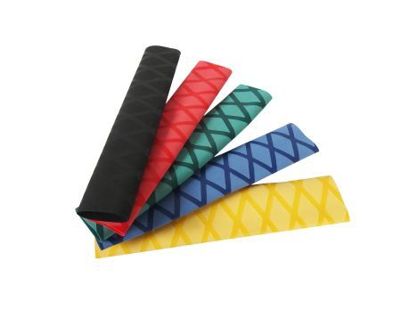 Трубка термоусадочная противоскользящая (оболочка), d=25мм, L=20см 5шт. JTCJTC