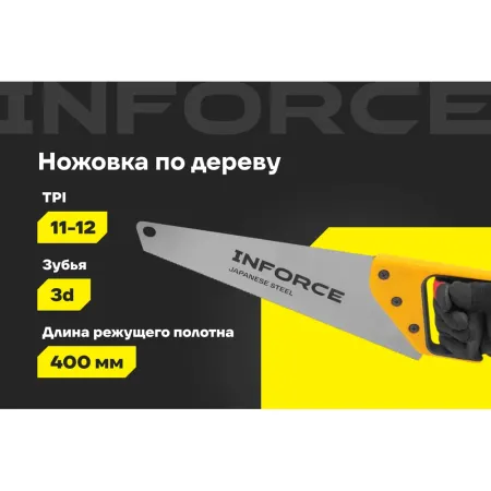 Ножовка по дереву Inforce 06-08-28