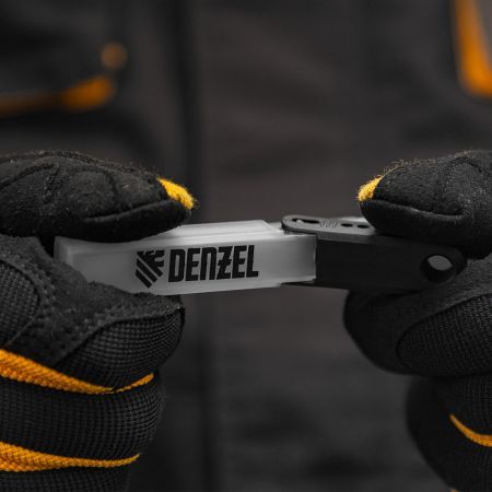 Лезвия, 9 мм, сталь SK5 - 0,4 мм, 10 штук Denzel