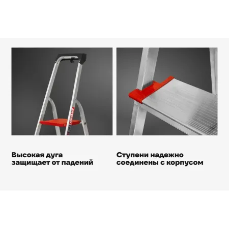 Свободностоящая стремянка Gigant PROFI