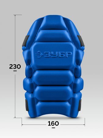 ЗУБР УНИВЕРСАЛ вставка-наколенники защитные из ЭВА, 2 крепежных ремня, Профессионал (11528)