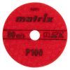 Алмазный гибкий шлифовальный круг, 100 мм, P100, сухое шлифование, 5 шт. Matrix