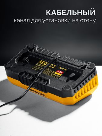 STEHER 20 В, 2 порта, 2 х 3 А, зарядное устройство для LMS АКБ (CH-20-26)