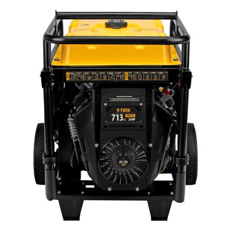 Генератор бензиновый PS-120EA, 12 кВт,230 В, 40л, разъём ATS,эл.старт Denzel