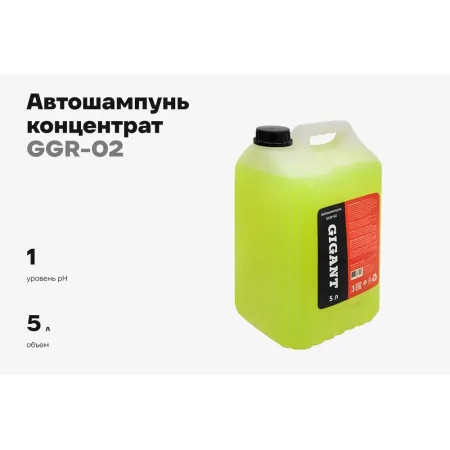 Автошампунь Gigant GGR-02