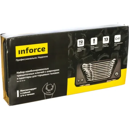 Набор комбинированных ключей Inforce 06-05-53