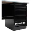 Верстак Inforce с драйвером и тумбой 1600х686х845
