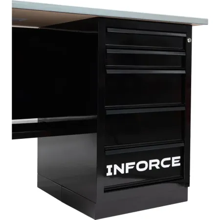 Верстак Inforce с драйвером и тумбой 1600х686х845