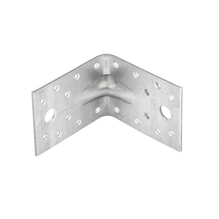 Крепежный уголок усиленный 2.5 мм, KUU 70 x 70 x 55 мм Сибртех