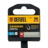 Отвертка, SL3х100 мм, S2, 3к рукоятка Denzel