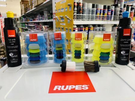 RUPES BigFoot iBrid Nano polisher HR81M Полировальный набор