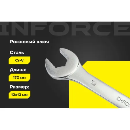 Рожковый ключ Inforce 06-05-60
