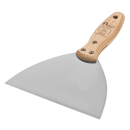 Шпательная лопатка из нержавеющей стали, 150 мм, буковая рукоятка, EFP Matrix