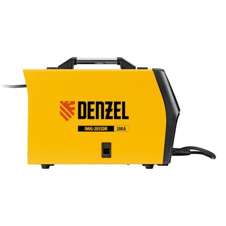Аппарат инвертор. полуавтомат. cварки IMIG-205SDR, 200 А, ПВ 60%, катушка 5 кг Denzel