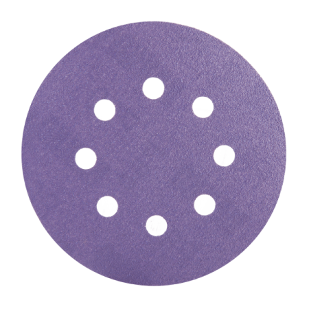 Шлифовальный круг HANKO FC531 Film Ceramic 125 мм, 8 отверстий