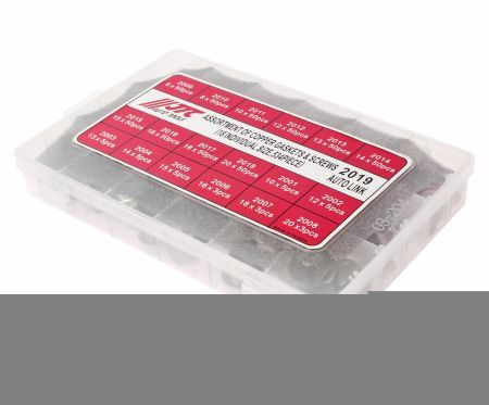 Шайба медная и пробка поддона картера (в боксе) 534шт. JTCJTC