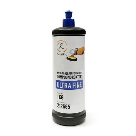 ROXELPRO Roxtop Ultra Fine Антиголограммная паста, синий колпачок, сверхтонкая, 1 кг.