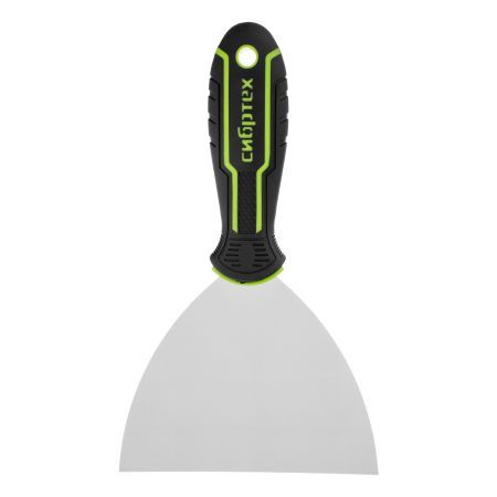 Шпательная лопатка из нержавеющей стали, 125 мм, 2-компонентная рукоятка Сибртех