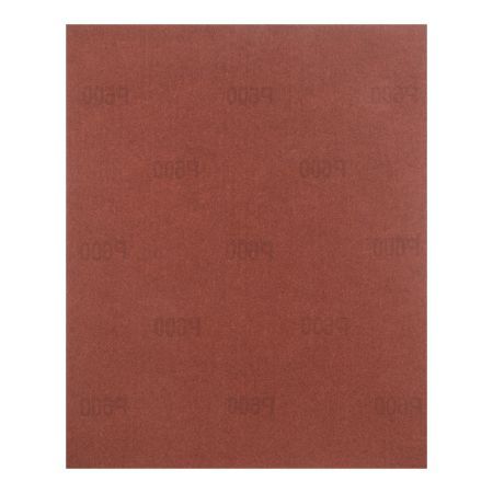 Шлифлист на бумажной основе, P 600, 230 х 280 мм, 10 шт, водостойкий Matrix