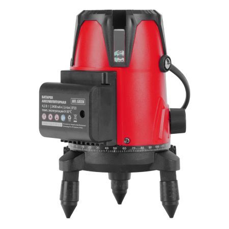 Лазерный уровень MFL GREEN, 30 м, зеленый луч, акк. Li 2400 mAh, сумка, резьба 5/8" MTX