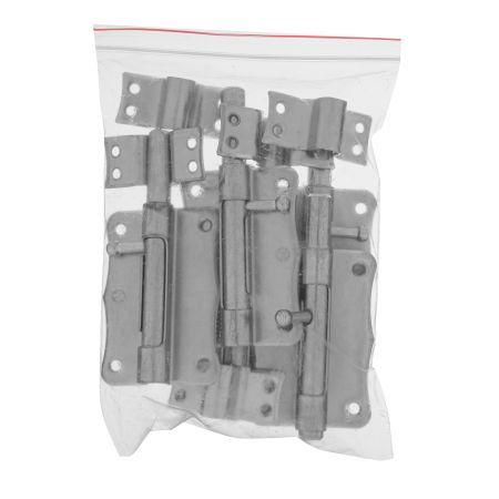 Задвижка накладная ЗТ-2-85, цинк, 5 шт, (Металлист)