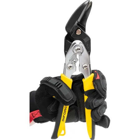 Левые усиленные ножницы по металлу Inforce 06-18-64