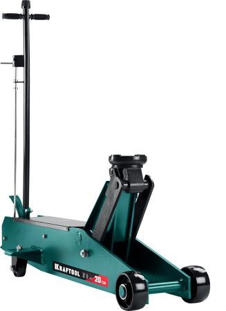 KRAFTOOL HIGH-LIFT, 20 т, 220 - 680 мм, для тяжелой техники, подкатной домкрат (43455-20)