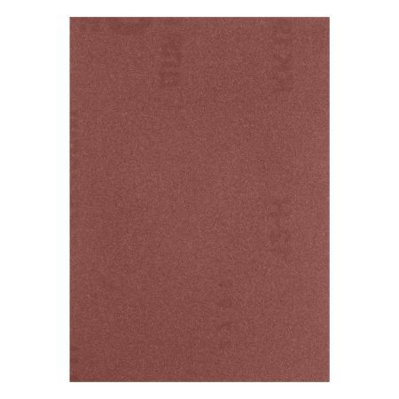 Шлифлист на тканевой основе, зернистость № 12, 240 х 170 мм, 10 шт, водостойкий, "БАЗ"