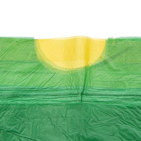 Пакеты для мусора с завязками 35 л x 15 шт., зеленые, Home Palisad