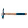 Молоток-гвоздодер, 380 г, угол 75, магнит, обрезиненная рукоятка AMERICAN HICKORY GROSS