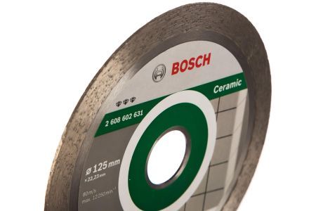 BOSCH Алмазный отрезной диск Ceramic 125,