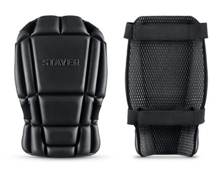 STAYER UNIVERSAL 2 в 1 вставка-наколенники защитные из ЭВА, 2 крепежных ремня (11197)