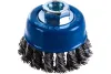 ЗУБР Ø 65 мм, проволока 0.5 мм, щетка чашечная для УШМ 35275-065 Профессионал