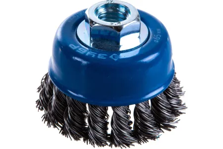 ЗУБР Ø 65 мм, проволока 0.5 мм, щетка чашечная для УШМ 35275-065 Профессионал