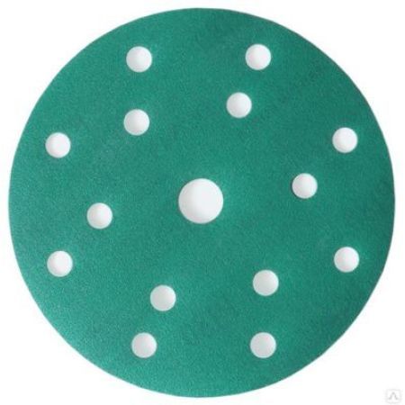 SCHTAER Абразивный круг на пленочной основе 150 мм, 15 отв., в блистере