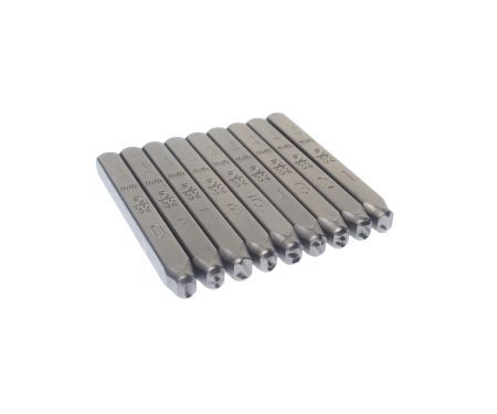 Клейма цифровые 4мм (HRC 60+-2град. DIN 1451) JTCJTC