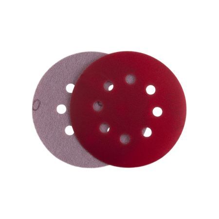 ISISTEM Абразивный круг IFILM Red , D125мм, 8 отверстий