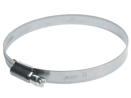 Хомут ленточный 090-110мм (12мм) червячный нержавеющая сталь JTCJTC