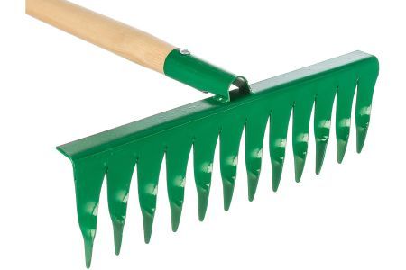 Грабли РОСТОК 370x100x1300 мм, 12 витых зубьев, с деревянным 421900-12