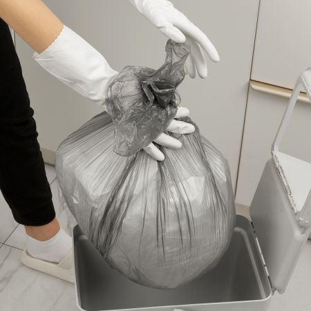 Пакеты для мусора 20 л x 30 шт. серые, Home Palisad