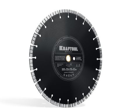 KRAFTOOL BETON 350 мм (25.4/20 мм, 12х3.2 мм), алмазный диск (36686-350)