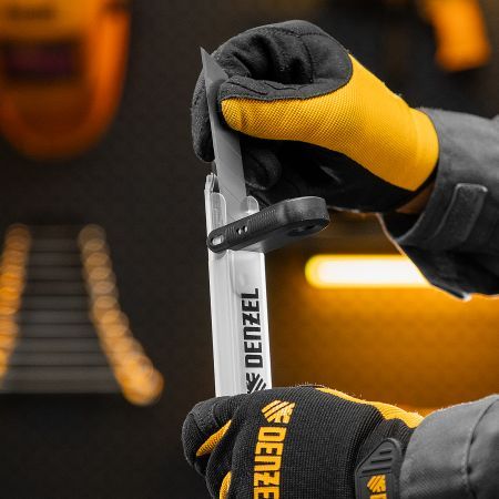 Лезвия, 25 мм, сталь SK5 - 0,7 мм, 5 штук Denzel