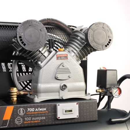 Компрессор поршневой ременной PATRIOT KRX 700 L100 D