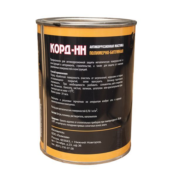 MasterWax мастика полимерно-битумная Корд-НН