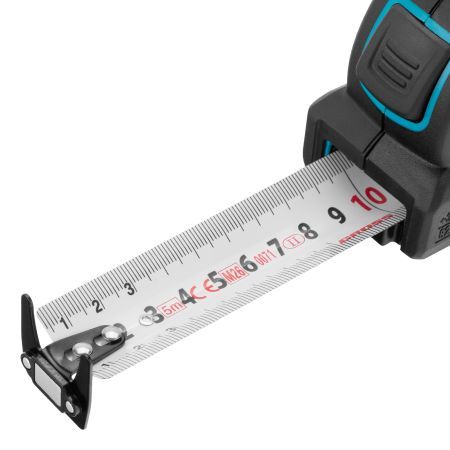 Рулетка "Automatisch", 5 м х 32 мм, нейлон, магнит, двустор. разметка, антиизлом, автоcтоп Gross