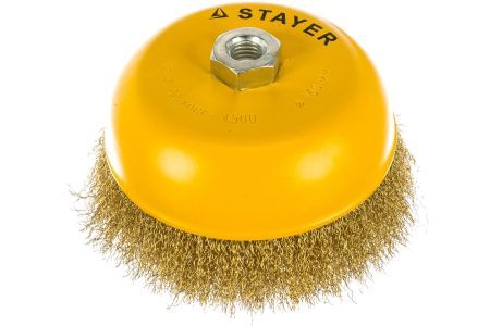 STAYER Ø 150 мм, щетка чашечная для УШМ 150 мм, 35125-150