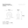 Промышленное поворотное колесо Gigant G-04-09-41