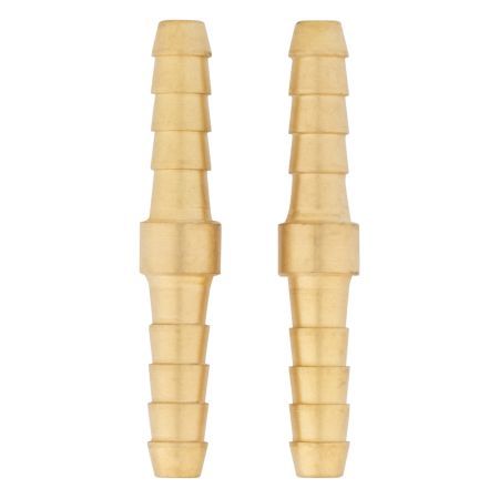 Штуцер "елка" двусторонний соединительный под шланг 6 мм, 2 шт Stels