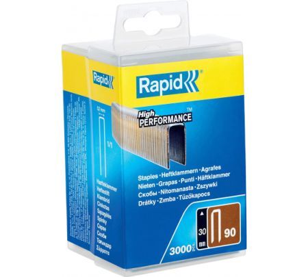 Закаленные супертвердые гвозди RAPID узкие тип 90 30 мм 3000 шт. 5000125